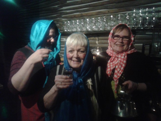 Påskhäxorna var tidigt i farten.