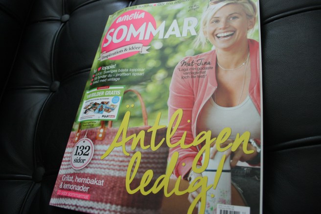 Inte ofta jag köper veckotidningarna men den här tror jag kan ge mig extra inspiration till semestern.