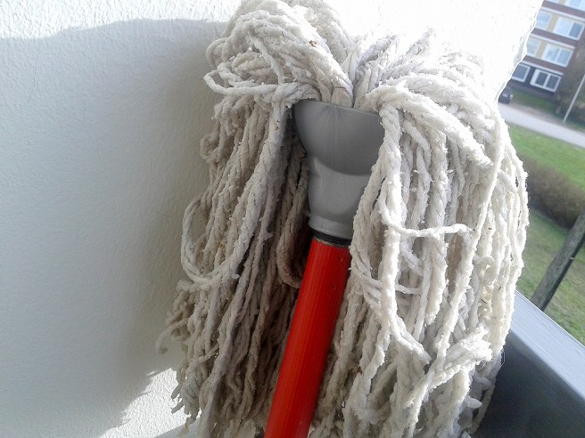 Bara två ögon och en ledsen mun fattas från den här moppen. Då hade den beskrivit hur jag kände mig i går.