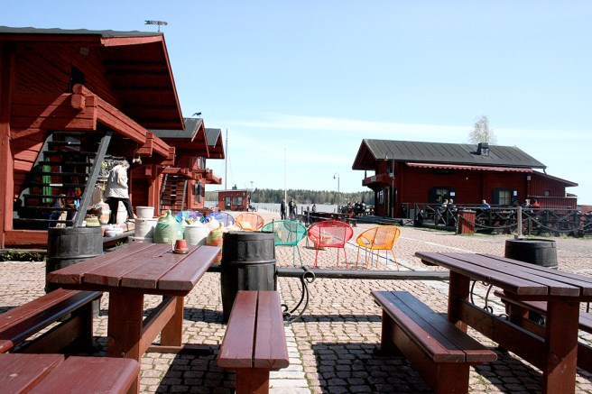 Härlig sommarmiljö.