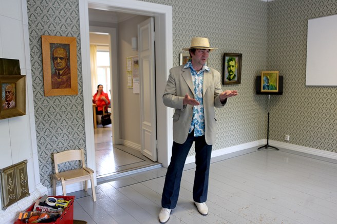 I dag firas vernissage för Bruno Maximus Jean Sibelius-utställning i Sibeliushuset.