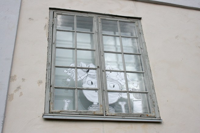 Ett roligt ansikte :-)