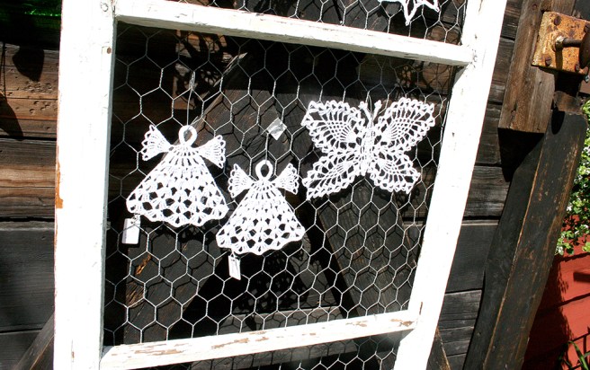 Syster min köpte några fjärilar.