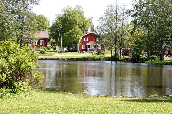 Strömfors bruk, en idyllisk miljö som ligger knappt två mil öster om Lovisa.