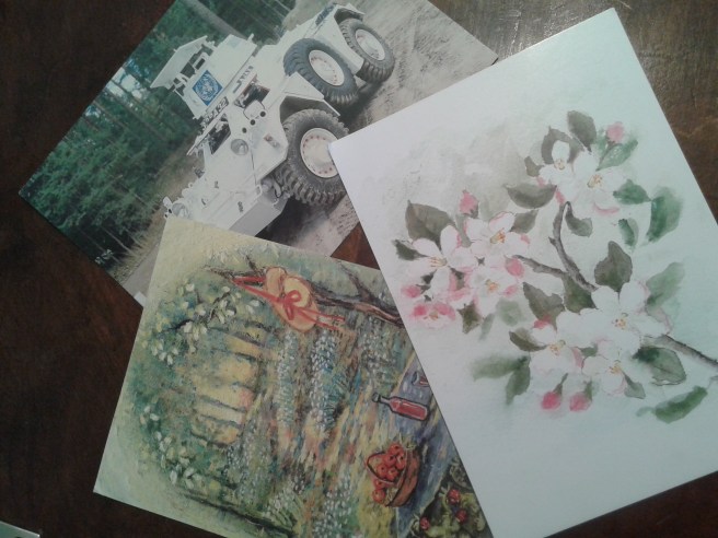 Några av de kort jag fått nyligen.