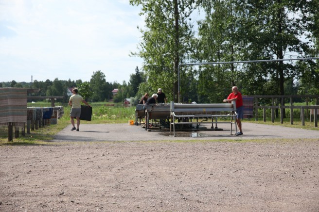 Mattvättningsplats i Lovisa.