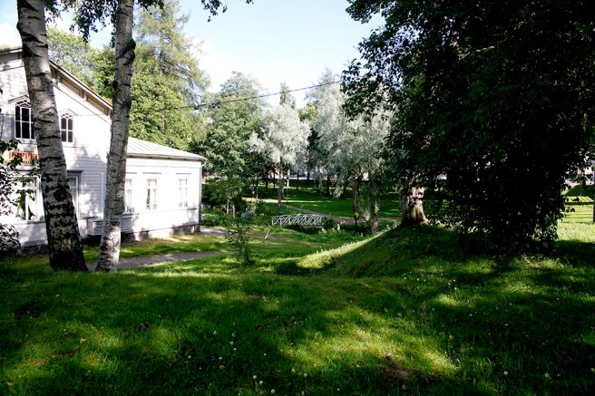 Så jag älskar den här grönskan. Bor själv bara ett stenkast från parken.