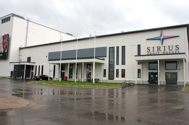 Byggnaden sedd utifrån.