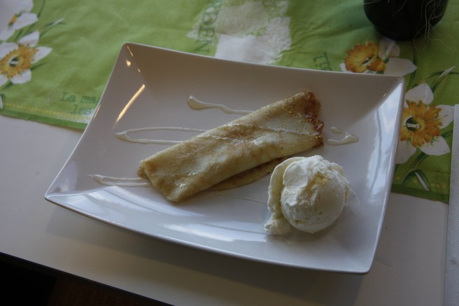 Inte så mycket färger här inte, men väldigt gott var det.