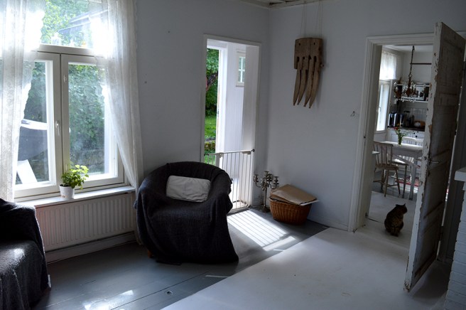 Luftigt och ljust hos Hanna.