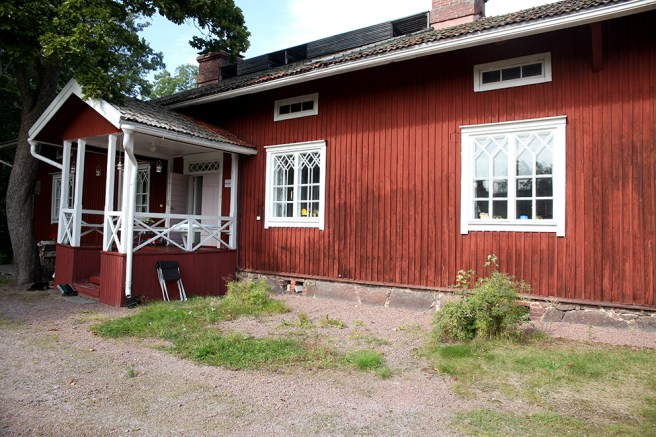 Saarnimäki på Stallbacken i Strömfors bruk.