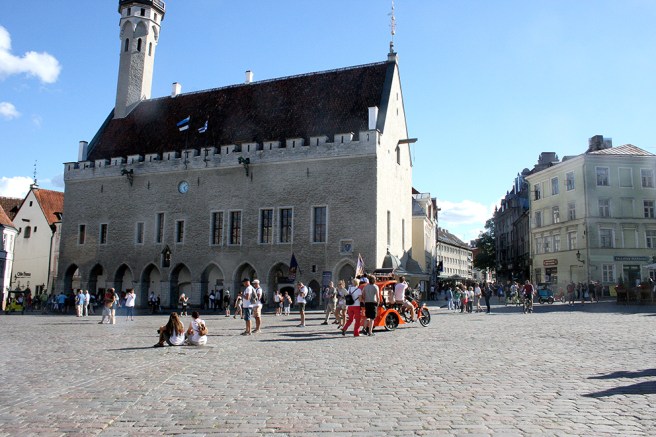 Inte någon större trängsel men här var hela tiden folk som kom och gick.