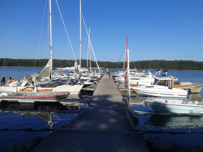 Gästbåtshamnen.