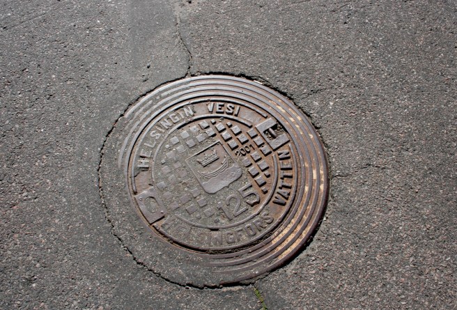 Slutet lock i Helsingfors.