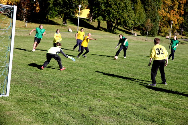 Som om det var mitt i sommaren.