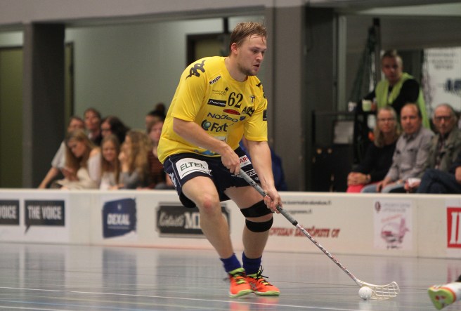 Ett av höstens nyförvärv, Jesse Tolvanen som tidigare spelat i Sibbolaget Ådalens If.