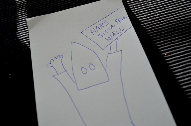 Ku Klux Klan, stjärngosse, spöke, någon som firar svensexa?