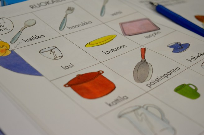 Med hjälp av bilder är det lite lättare att lära sig nya ord på ett främmande språk.