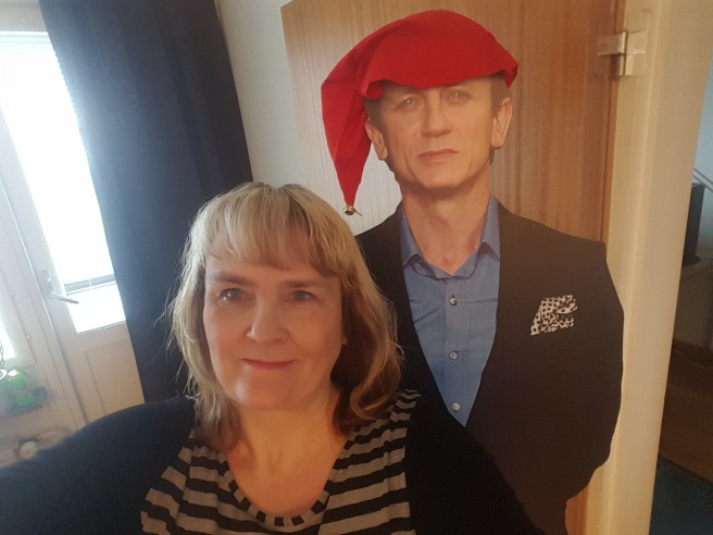 Och så bjuder jag lite på mig själv :-) Favoriten jag talar om, det är han där bakom <3