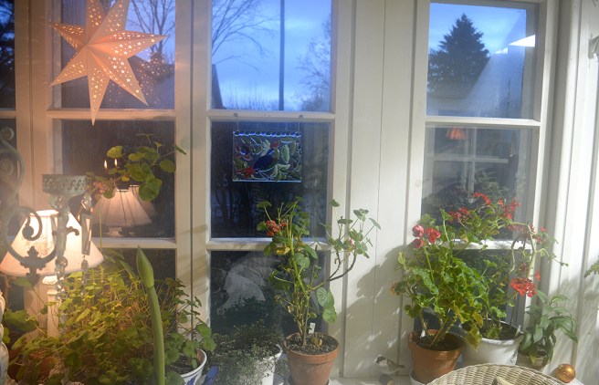 En sådan här veranda skulle jag också gärna ha.