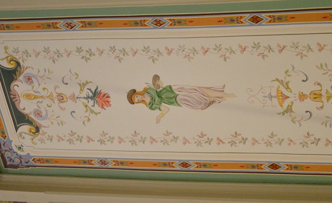 En närbild av taket som du ser också på den första bilden.