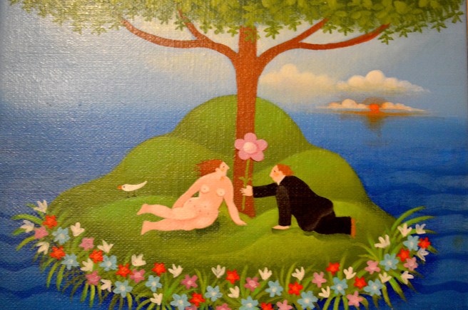 Finns så många fina konstverk i glada färger!