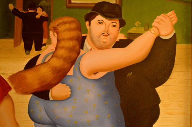 Vi behöver inte alltid vara vältrimmade och smala.  Gillar de här formerna :-)