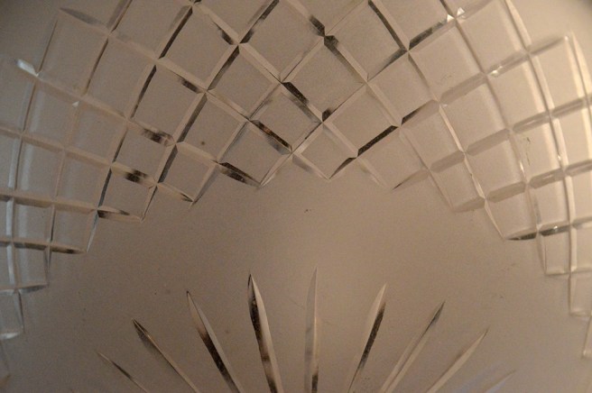 En närbild av min taklampa.