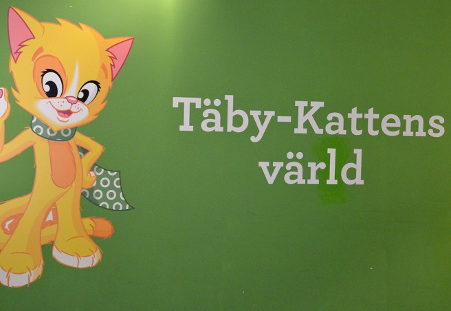 Den här väggen blir man ju glad av!