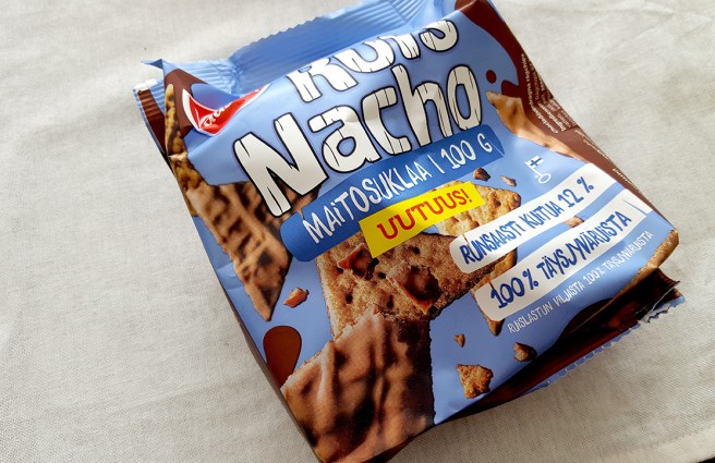 Rågbitar med mjölkchoklad.