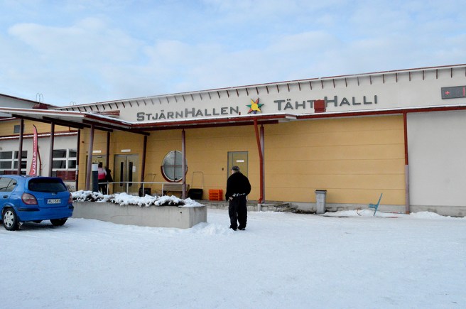 Här spelades matchen...