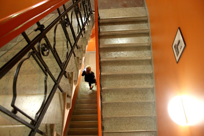 Väninnan tog fotot, det är jag där nere :-)