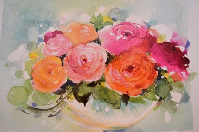 Minna L Immonens "Jaloleinikit" är april månads bild i min kalender.