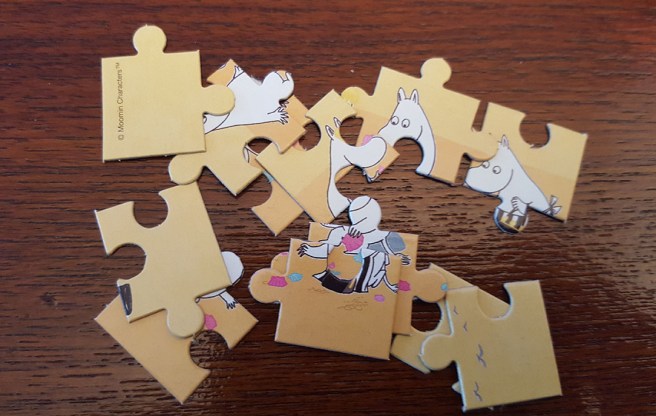 Ägget innehöll ett pussel.