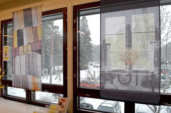 Biblioteksfönster i Vårberga.