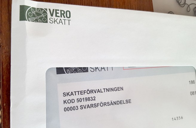 Ska vara gjort senast den 10 maj...