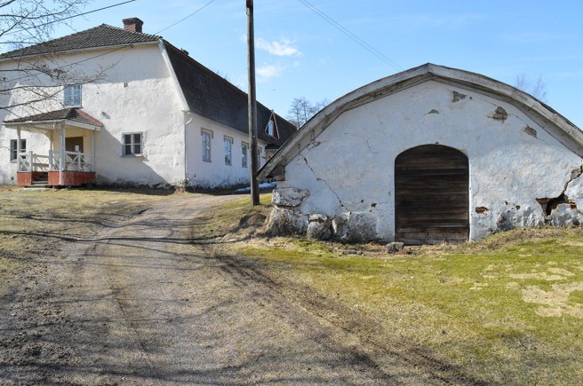 Här har också funnits inkvarteringsmöjligheter, i huset till vänster alltså :-) Vet inte vilket läget med huset är i dag.