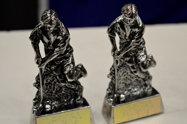 Innebandyjuniorerna i Lovisa Tor fick pris ikväll.