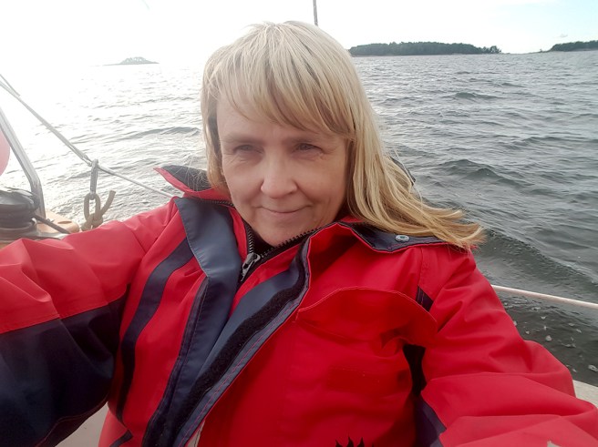 Flytdräkten blev min bästa vän. Varm och skön.