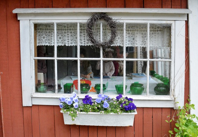 En mysig liten kaffestuga i Pernå.
