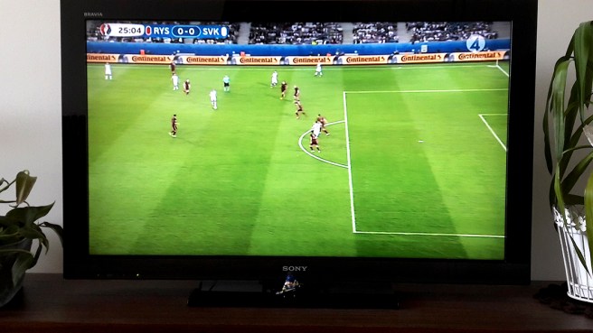 Här var ställningen ännu 0-0 mellan Ryssland och Slovakien. Kanske inte ska avslöja slutresultatet om någon bandat matchen och vill se den senare i kväll :-)