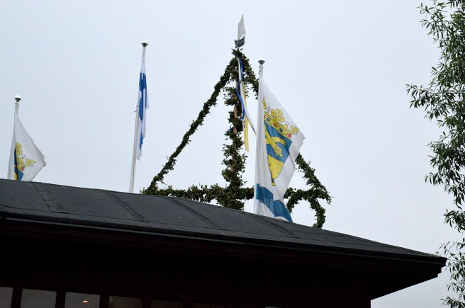 Fint att vi fick en midsommarstång på Skeppsbroområdet också i år. Tack till alla som engagerat sig!