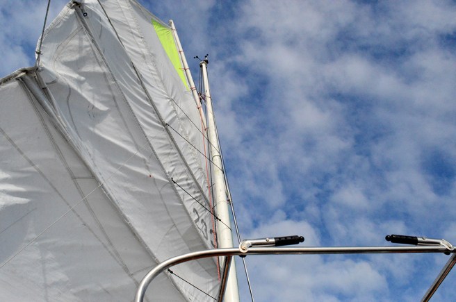 Himlen är oskyldigt blå... och lite vit :-)