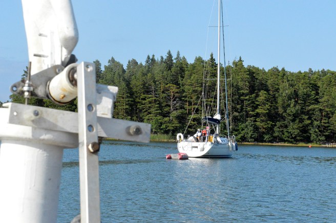 Andra hade också hittat till viken.