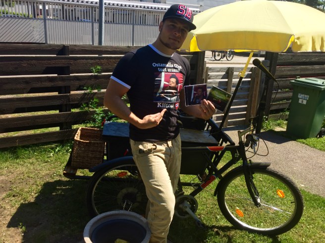 Finalisten i Voice of Finland, Daniel Sanz.