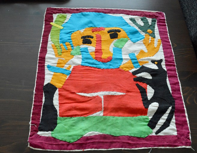 Konstverket flyttade hem till mig i dag.