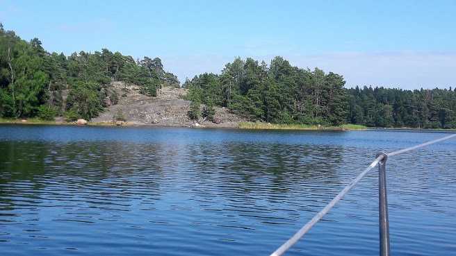 Sommaren när den är som bäst i vår östnyländska skärgård.