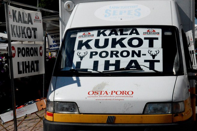 Ett minne från midsommarmarknaden i Lovisa.