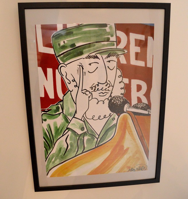 Kubansk konst av Chicho på Almska Gården.