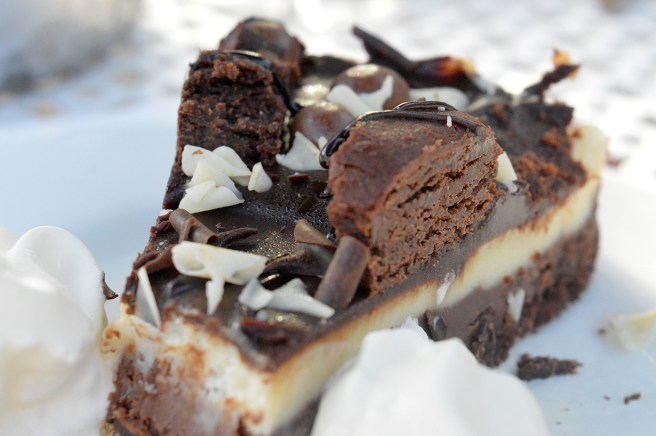 En kakbit jag delade med FasterAster för en dryg vecka sedan. På Saltbodan i Lovisa.